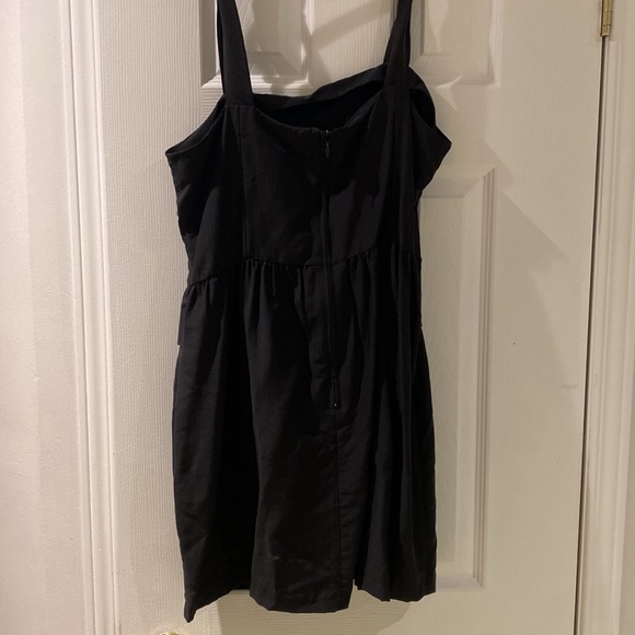 NWT HM black mini dress size 14 - Picture 5 of 7